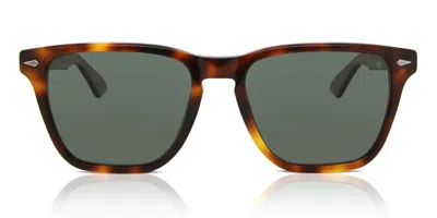 American Optical Hudson Polarized 3gnnp Men's Sunglasses Tortoiseshell Size 57 In Brown
