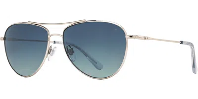 American Optical Margot 3smngn Occhiali Da Sole Argentati Per Uomo In Silver