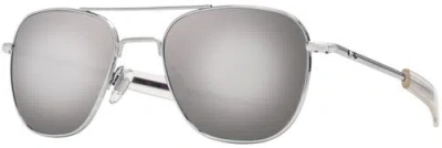 American Optical Original Pilot 52mm Aviator Nylon Non Polarized In Gray