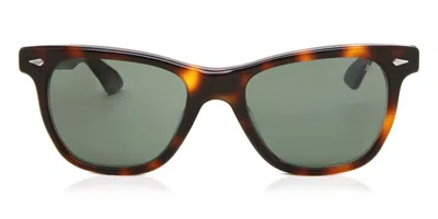 American Optical Saratoga 1gnn Men's Sunglasses Tortoiseshell Size 52 In Brown
