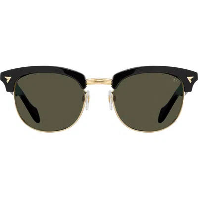 American Optical Sirmont 51mm Wayfarer Nylon Non Polarized In Black