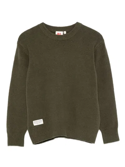 American Outfitters Kids' Crew-neck Sweater In Green