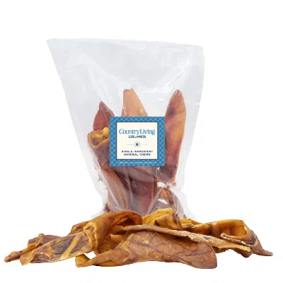 American Pet Supplies Country Living Whole Pig Ears In Brown