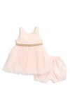 American Princess Babies'  Candlelight Floral Lace Dress & Bloomers