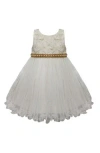 American Princess Babies'  Candlelight Floral Lace Dress & Bloomers