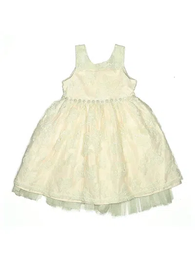 Pre-owned American Princess Kids' Dress In White