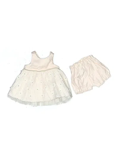 Pre-owned American Princess Babies' Dress In White