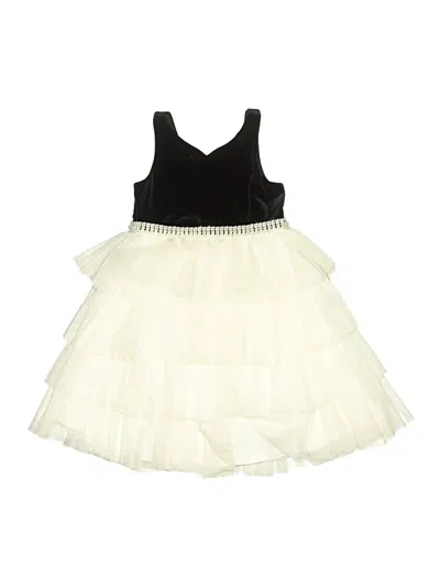 Pre-owned American Princess Kids' Dress In White