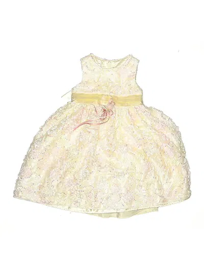 Pre-owned American Princess Kids' Dress In Yellow