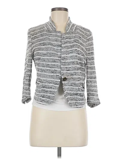 Pre-owned American Rag Cie 3/4 Sleeve Top Gray Cowl Neck Tops