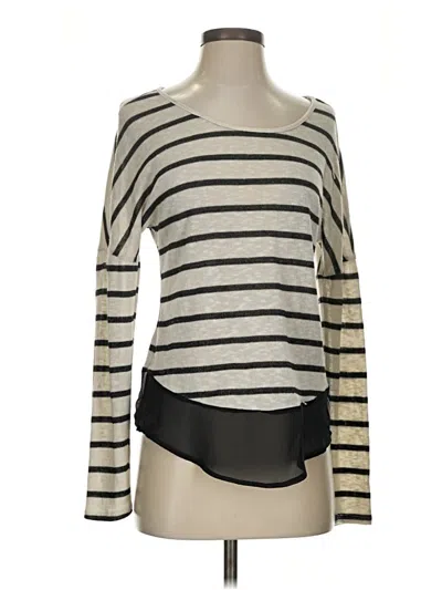 Pre-owned American Rag Cie Cardigan Sweater In Silver