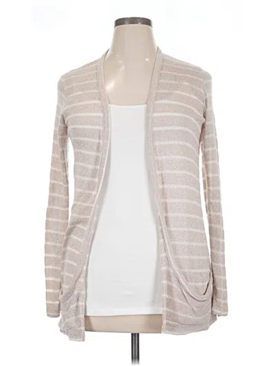 Pre-owned American Rag Cie Cardigan Sweater In Tan