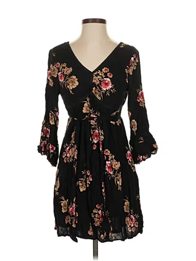 Pre-owned American Rag Cie Casual Dress In Black