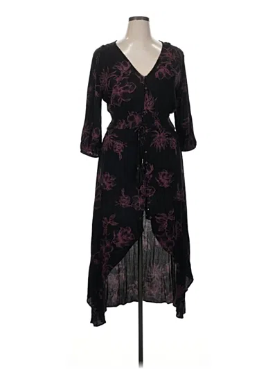 Pre-owned American Rag Cie Casual Dress In Black