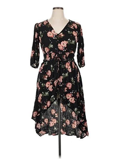 Pre-owned American Rag Cie Casual Dress In Black