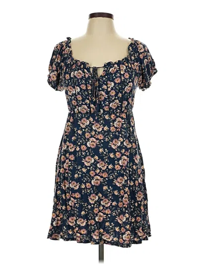 Pre-owned American Rag Cie Casual Dress In Blue