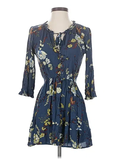 Pre-owned American Rag Cie Casual Dress In Blue