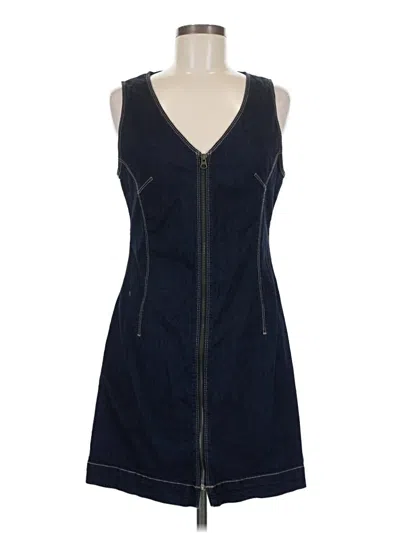 Pre-owned American Rag Cie Casual Dress In Blue