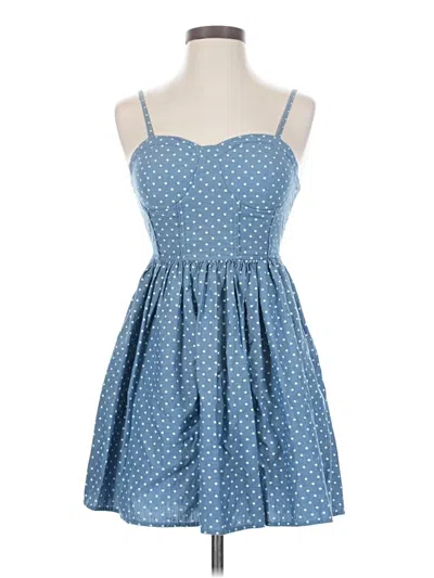 Pre-owned American Rag Cie Casual Dress In Blue