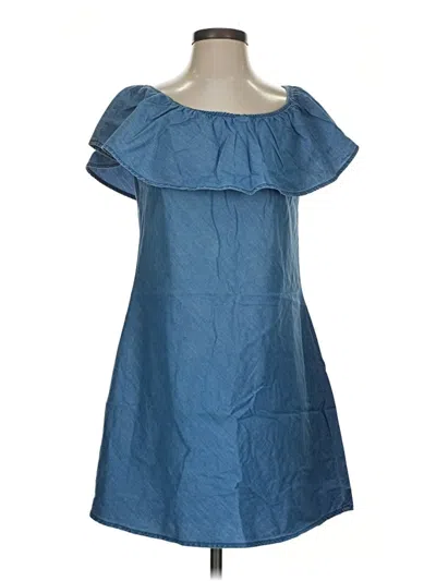 Pre-owned American Rag Cie Casual Dress In Blue