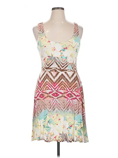 Pre-owned American Rag Cie Casual Dress In Brown