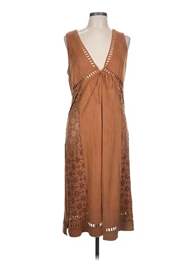 Pre-owned American Rag Cie Casual Dress In Brown
