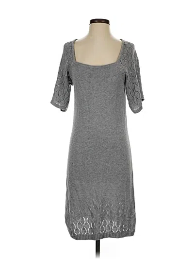 Pre-owned American Rag Cie Casual Dress In Gray