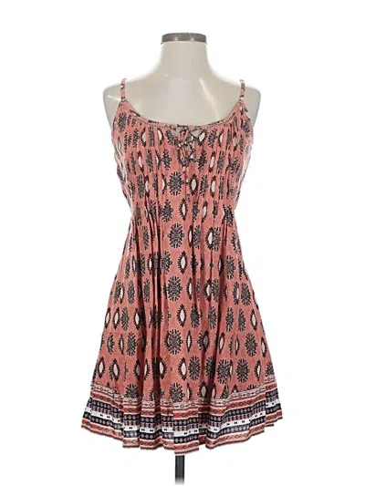 Pre-owned American Rag Cie Casual Dress In Orange