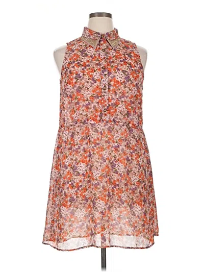 Pre-owned American Rag Cie Casual Dress In Orange