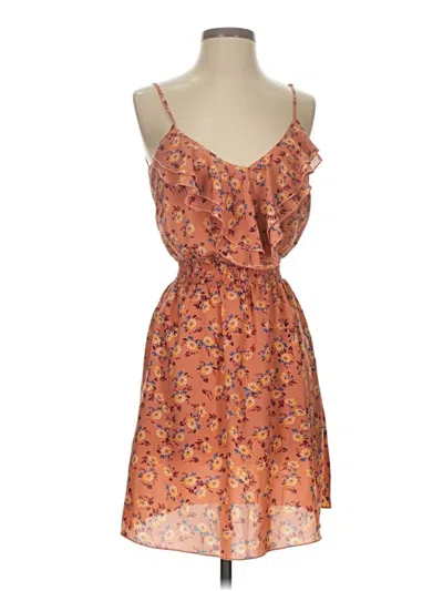 Pre-owned American Rag Cie Casual Dress In Orange