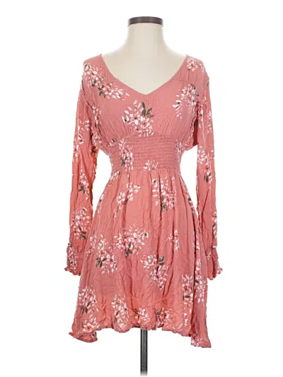 Pre-owned American Rag Cie Casual Dress In Pink