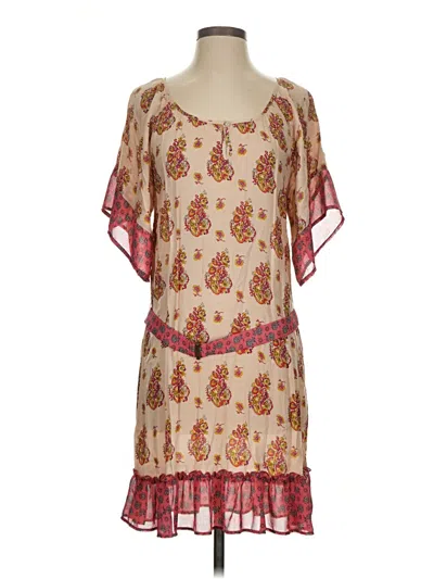 Pre-owned American Rag Cie Casual Dress In Tan