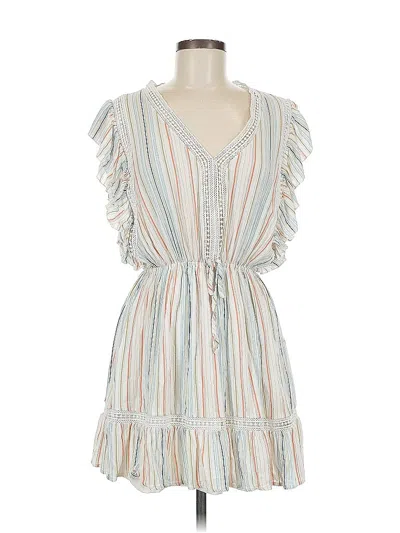 Pre-owned American Rag Cie Casual Dress In White