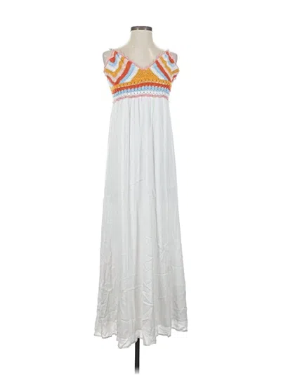 Pre-owned American Rag Cie Casual Dress In White