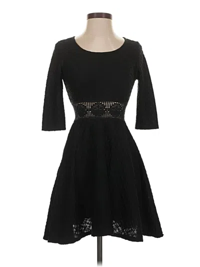 Pre-owned American Rag Cie Cocktail Dress In Black
