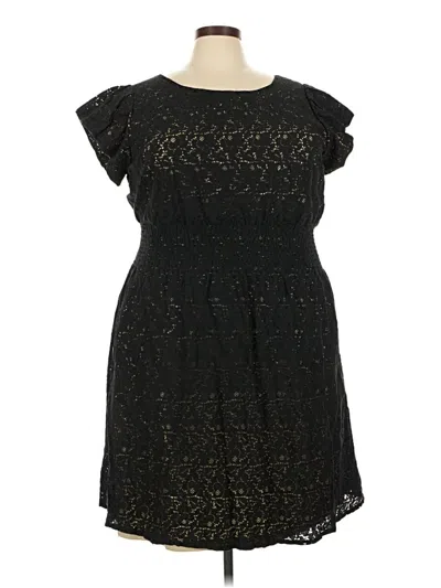 Pre-owned American Rag Cie Cocktail Dress In Black