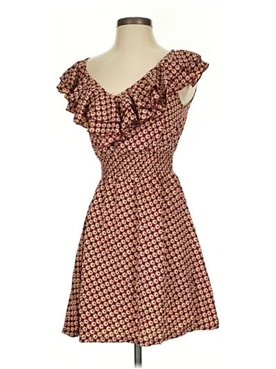 Pre-owned American Rag Cie Cocktail Dress In Brown