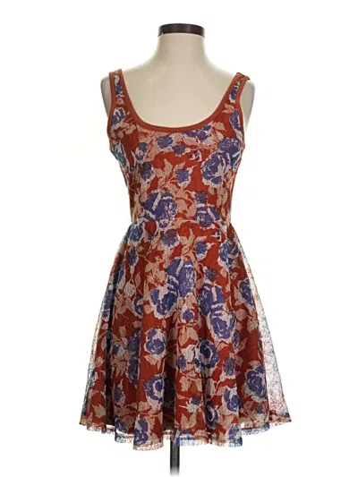Pre-owned American Rag Cie Cocktail Dress In Brown