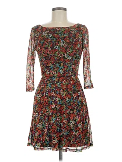 Pre-owned American Rag Cie Cocktail Dress In Brown