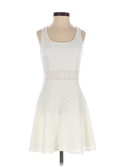 Pre-owned American Rag Cie Cocktail Dress In Ivory