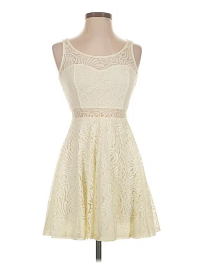 Pre-owned American Rag Cie Cocktail Dress In Ivory
