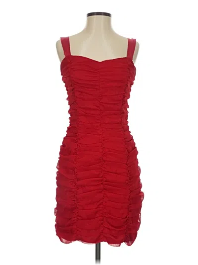Pre-owned American Rag Cie Cocktail Dress In Red