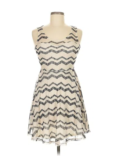 Pre-owned American Rag Cie Cocktail Dress In White