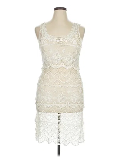 Pre-owned American Rag Cie Cocktail Dress In White