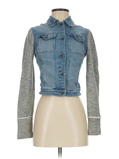 Pre-owned American Rag Cie Denim Jacket In Gray