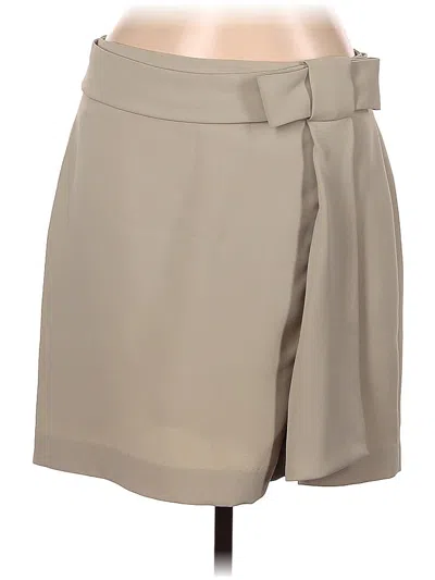 Pre-owned American Rag Cie Formal Skirt In Tan