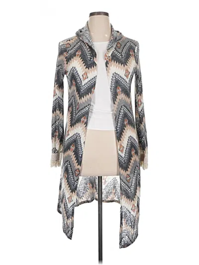 Pre-owned American Rag Cie Kimono In Ivory