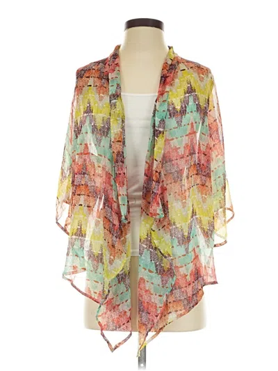 Pre-owned American Rag Cie Kimono In Orange