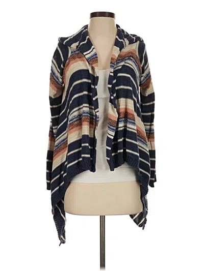 Pre-owned American Rag Cie Poncho In Blue