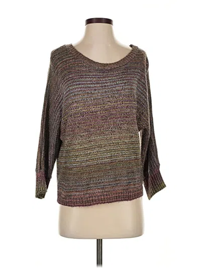 Pre-owned American Rag Cie Pullover Sweater In Brown